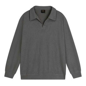 Camiseta con cuello en V para hombre, corte holgado, manga larga, cómoda, hermosa, forma estándar, ropa de calle - Product Image 4