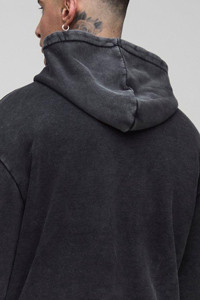 Nouveau design à la mode personnalisé sweat à capuche zippé en coton respirant mélangé streetwear à capuche pour hommes - Product Image 5