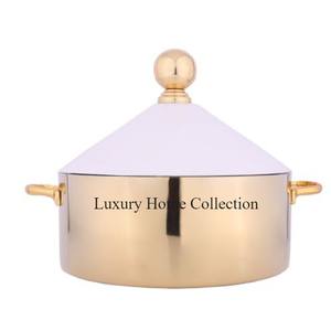 Casserole de vaisselle de service dernier cri Ruffoni Matériau de plat pour réchauffer les aliments Poignée en cuivre martelé Style unique - Product Image 2