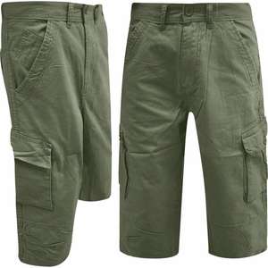 Dernier modèle Pantalon de marque personnalisée Vente à chaud Vêtements pour hommes Pantalon court cargo 3 quarts Mode décontractée Pantalon de survêtement tendance - Product Image 4