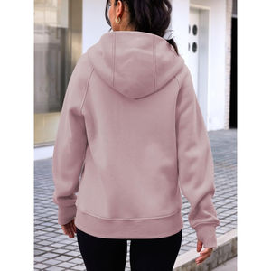 Vêtements décontractés en gros OEM, 100% coton, prix bas, sweat-shirt à capuche pour femme, qualité supérieure, sweat-shirt pour femme avec trou pour le pouce - Product Image 5