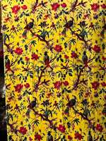 Rideau en tissu velours indien isolant toutes saisons, motif géométrique Vulva, ensemble de 2 panneaux, draperie murale bohème, décoration de porte et fenêtre