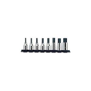 Jeu de 8 embouts de douille de 3/8'' pour vis Allen, pour usage domestique et projets de réparation - Product Image 1