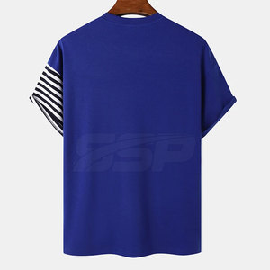 T-shirt léger sur mesure pour hommes Offre Spéciale grande taille avec coupe Boxy surdimensionnée et logo personnalisé de techniques bouffantes - Product Image 2