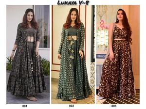 Indian Pakistani Beautiful Pretty Maslin Sharara Set <b>Shrug</b> Heavy Ethnic Sharara Set Party Wedding Wear Sharara Set <b>for</b> <b>Women</b> - Product Image 6