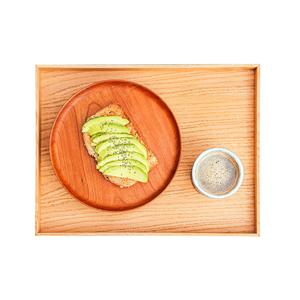 Bandeja de madera para servir de la mejor calidad, bandeja para servir alimentos de nuevo diseño, lo mejor para servir bebidas, utensilios de cocina de decoración interior - Product Image 2