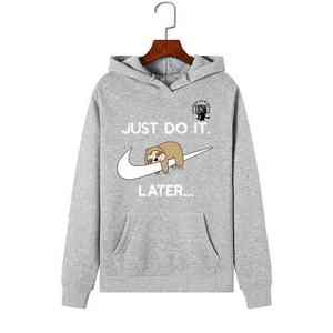 UNIQUE GYM WEAR Sudadera con capucha extragrande de forro polar suave y cálido de poliéster/algodón para mujer, con cordón, ideal para verano - Product Image 5