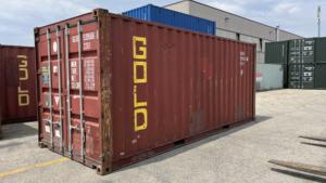 Conteneur sec en acier de 20ft Corten utilisé état norme internationale capacité élevée maritime - Product Image 6