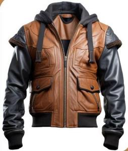 Chaquetas de cuero para hombre precio ajustable fabricación profesional mejor calidad para chaquetas de cuero para hombre - Product Image 1