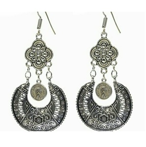 Pure Brass Metal <b>Earring</b> for Wedding Engagement Indian Jewellery Traditional Gold Plated High Finishing Gift Fashion Designer - Product Image 3