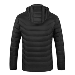 OEM Hiver 9 zones Vêtements légers unisexe Intelligent Keep Veste chauffante à capuche thermique Batterie non incluse Vestes pour hommes - Product Image 3