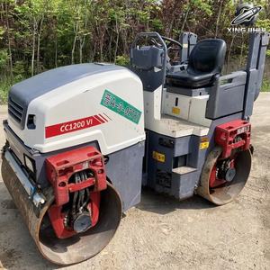 Rodillo Compactador Usado Dynapac CC1200VI, 3 Toneladas de Peso Operativo, Compactador Vibratorio de Doble Tambor, Marca Sueca Original, Compactador Pequeño - Product Image 3