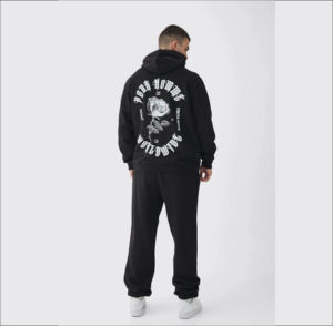 Survêtements de Sport personnalisés à impression bouffante pour hommes Jogging vêtements chauds vêtements de mode décontractés survêtements imprimés bouffants survêtement - Product Image 5