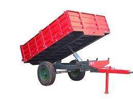 Remolque trasero o lateral de doble eje, freno mecánico, neumáticos de remolque de granja, 5 tonos - Product Image 5