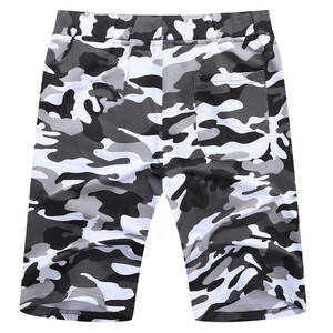 Pantalones cortos deportivos de verano OEM High Street para hombre Método de tejido no tejido personalizado liso informal superventas - Product Image 2