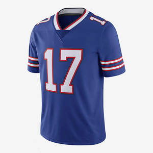 Camiseta de fútbol preparada para aparejos para juegos competitivos Estilo profesional Camiseta de fútbol americano de alto rendimiento con ranura para números - Product Image 1