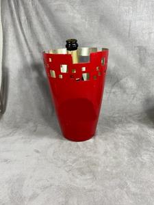 Soporte clásico de plata para botellas de vino y cerveza, cubo con mango en forma de hoja de diseñador para Hotel y restaurante en casa - Product Image 2