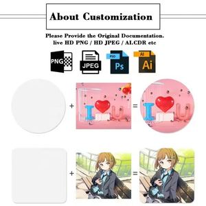 Sous-verres en PVC, caoutchouc et silicone personnalisés avec logo pour restaurants, hôtels, cadeaux promotionnels d'entreprise, vente en gros - Product Image 3