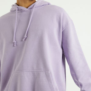 Streetwear Pull Homme Personnalisé Polaire à Capuche Vintage Double Couche Lavage à l'Acide Soleil Délavé Design Détresse Sweat à Capuche d'Hiver - Product Image 2