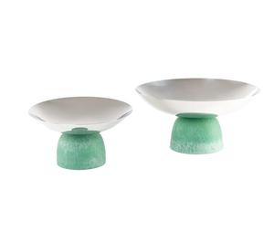 Ensemble de deux bols à chocolat en acier inoxydable Bol à chocolat fait à la main de qualité supérieure - Product Image 1