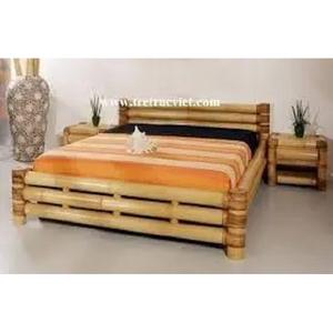 Soporte fuerte Dormitorio Diseño moderno Muebles para el hogar Precio al por mayor Cama natural de función múltiple de bambú de Vietnam - Product Image 5