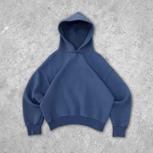 Custom Printing Heavyweight 350gsm Cotton Pullover Zipper <b>Hoodie</b> Sweatshirt for <b>Children</b> and Adults - Product Image 2