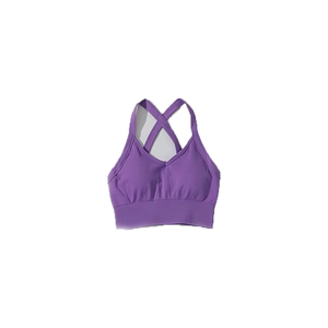 Conjunto de 5 piezas de sujetador deportivo para mujer, nuevo diseño 2026, ecológico, transpirable, de soporte alto, para yoga, con cierre frontal. - Product Image 2