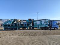 Concasseur mobile à mâchoires et à cône Constmach JCV-3 250-300 Tph avec moteur, roulement et boîte de vitesses – Garantie 2 ans – Haute Qualité