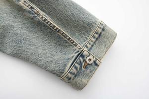 Chaquetas de mezclilla con cuello levantado de alta calidad personalizadas para hombre, diseño de camión lavado oscuro, ropa informal de calle de talla grande, primavera e invierno - Product Image 6