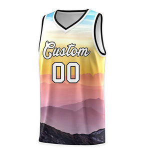 Nueva llegada camiseta de baloncesto juvenil con logotipo personalizado al por mayor 100% camiseta de malla de poliéster camiseta de jugador de baloncesto deportivo personalizado - Product Image 4