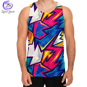 Multi Color Good Supplier OEM ODM Service With Reasonable Price Comfortable Best Quality Newest Design <b>Men</b> <b>Tank</b> <b>Tops</b> - Product Image 3