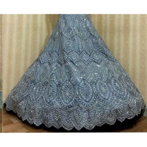 ชุดสายรัดสำหรับเจ้าสาวดีไซน์เนอร์พรีเมียมประดับเลื่อมด้วยรายละเอียดการปักลายสำหรับปาร์ตี้ - Product Image 4