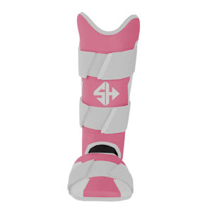 Protège-tibias de baseball en cuir rembourrés, légers et ajustables, avec protection professionnelle pour l'entraînement et les matchs (vente en gros) - Product Image 1