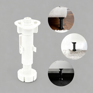 High Quality 150mm PP Adjustable Plastic <strong>Sofa</strong> Leg Kitchen Furniture Legs for Living Room Bedroom Hotel Hospital Outdoor - Product Image 5