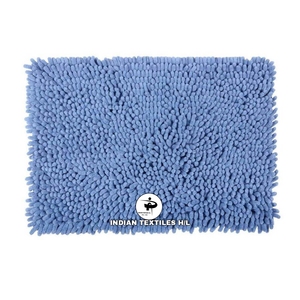 Alfombrillas de baño personalizadas modernas al por mayor alfombras de baño de diseño de secado rápido chenilla de algodón hechas a máquina con estilo moderno de color óxido por ITHL - Product Image 4