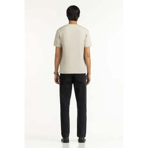 เสื้อยืดผู้ชายทรงสลิมฟิต Relax Fit รุ่น MN-TS-WS25-052 ผ้าเจอร์ซีย์คอตตอน 100% หนัก 300gsm ลายเรียบ พร้อมโลโก้ปัก สำหรับชุดออกกำลังกาย - Product Image 5