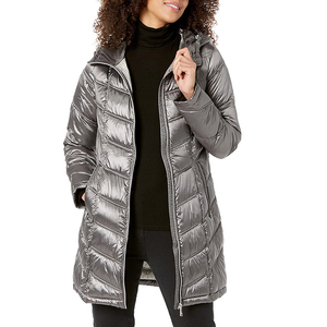 Veste matelassée tendance de haute qualité respirante et personnalisée pour femmes, vente en gros, service OEM ODM, matériau de rembourrage en coton - Product Image 4