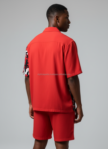 Conjunto Casual de Verano Premium para Hombre - 100% Algodón con Estampado Gráfico DTG de Alta Definición - Product Image 3