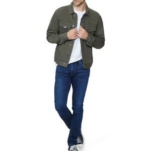 <b>Custom</b> <b>Denim</b> <b>Jackets</b> Streetwear Turndown Collar <b>Denim</b> <b>Jackets</b> OEM High Quality Men's <b>Denim</b> <b>jacket</b> for men - Product Image 4