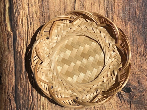 Dessous de plat en bambou durable-Re Tre fait à la main pour plats chauds, ustensiles de cuisine écologiques du Vietnam VIET FARGIMEX - Product Image 6