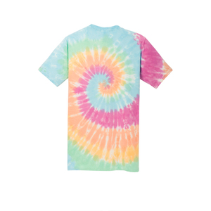 T-shirt classique à motif tie-dye en spirale, coton de haute qualité, unisexe, haut tendance, impression de logo personnalisée, fournisseur en gros, t-shirt pour homme - Product Image 2