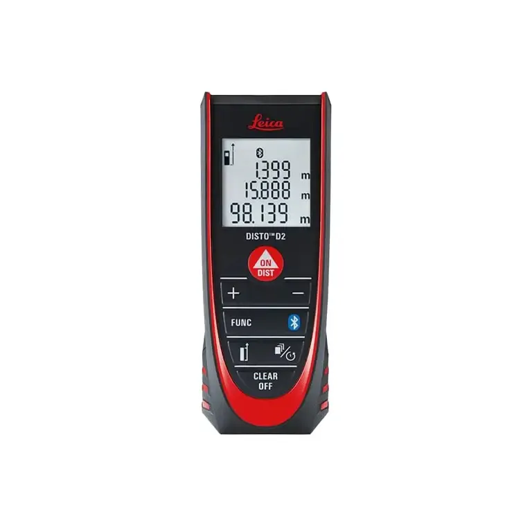 Leica DISTO D2 Laser Distance Meter with 7 Measurement Modes 100M