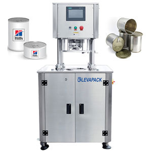 LEVAPACK, полуавтоматический вакуумный бесшовный станок для консервных банок, вакуумный аппарат для промывки азота, завод в Гуанчжоу - Product Image 1