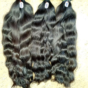 Cheveux indiens Remy pour adultes, cheveux vierges lisses et 5 pièces - Product Image 3