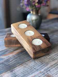 Portavelas de Madera Premium para Decoración Tradicional, Festivales, Ceremonias Religiosas, Bodas y Ocasiones Especiales - Product Image 2