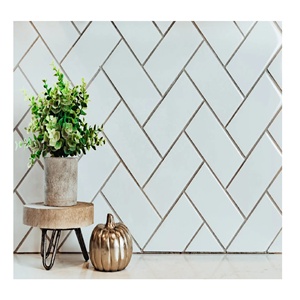 Tàu điện ngầm gạch Kích thước 100x300 Rome loạt mới nhất Bộ sưu tập 75x300mm 200x200mm tàu điện ngầm đá cẩm thạch tường gạch 23-24 xương cá thiết kế t - Product Image 1