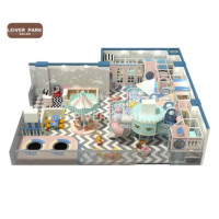 Aire de Jeux Intérieure pour Enfants sur Mesure, Maison de Jeux Modulaire avec Équipements de Parc Doux
