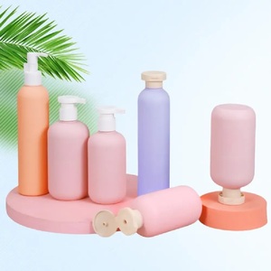 Prix d'usine Pavico Logo personnalisé imprimé 250ml en plastique bouteille cosmétique en forme de cylindre Lotion shampooing emballage ISO 9001 - Product Image 1