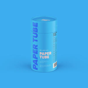 กระดาษคุณภาพดีลิปคราฟท์กล่องเครื่องสำอางหัตถกรรมเทียนกระบอกบรรจุภัณฑ์หลอด - Product Image 2