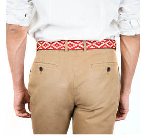 Cinturón de polo tejido Cinturón de polo de cuero ligero hecho a mano Unisex - Product Image 2